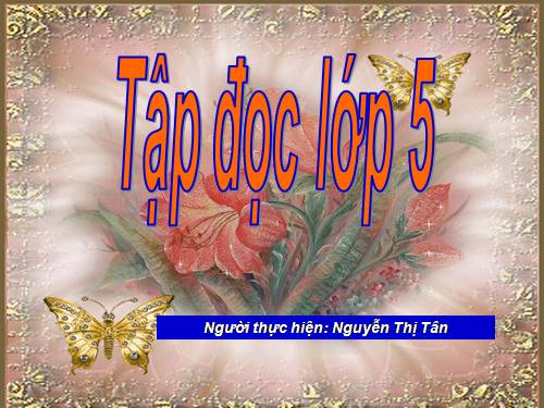 Tuần 7. Những người bạn tốt