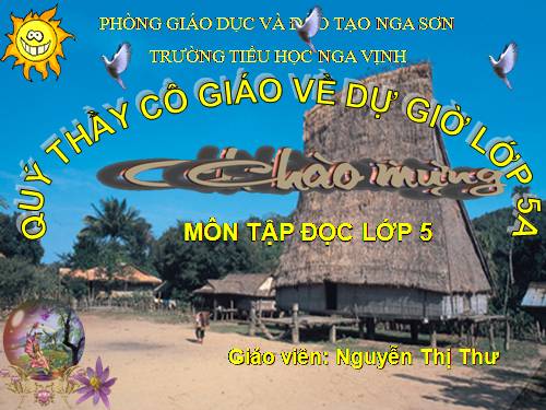 Tuần 15. Buôn Chư Lênh đón cô giáo