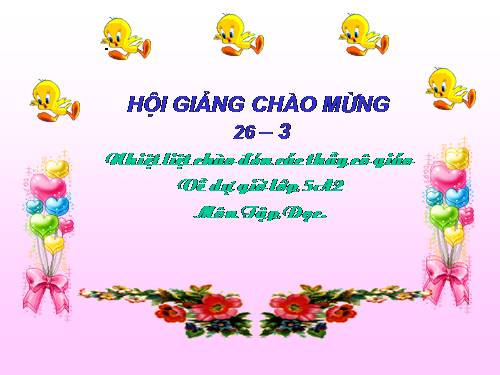 Tuần 29. Một vụ đắm tàu