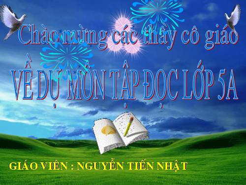 Tuần 19. Người công dân số Một