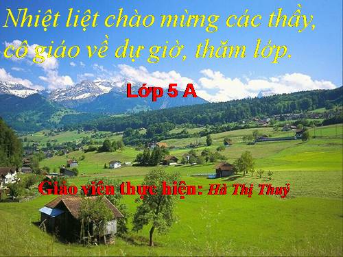 Tuần 11. Tiếng vọng