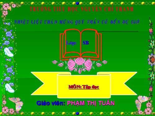 Tuần 12. Mùa thảo quả