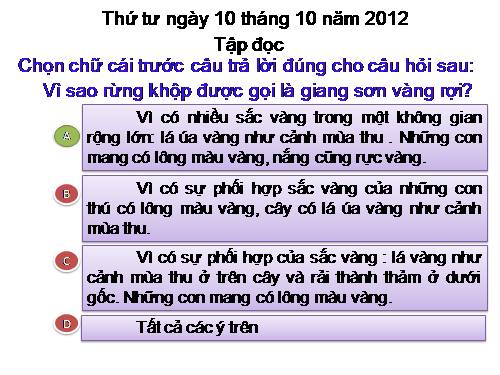 Tuần 8. Trước cổng trời
