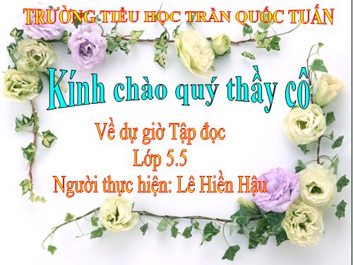 Tuần 5. Ê-mi-li, con…