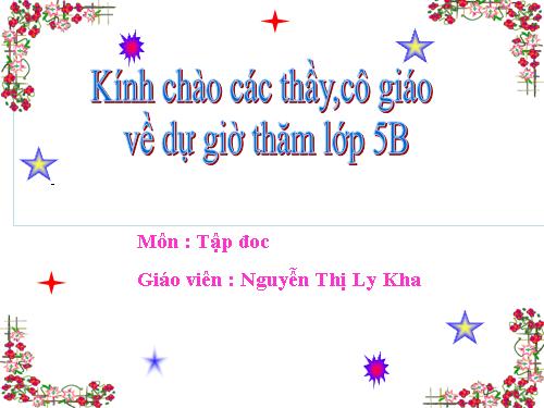 Tuần 7. Những người bạn tốt