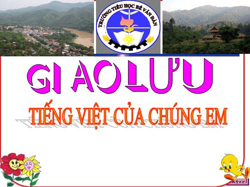 Giao lưu tiếng Việt