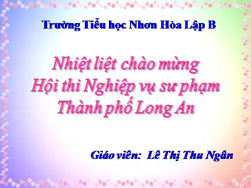 Tuần 12. Mùa thảo quả