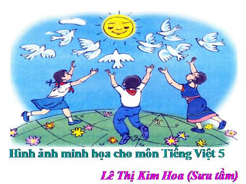 Hinh anh minh hoa cho mon Tieng Viet 5