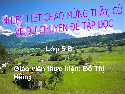 Tuần 11. Tiếng vọng