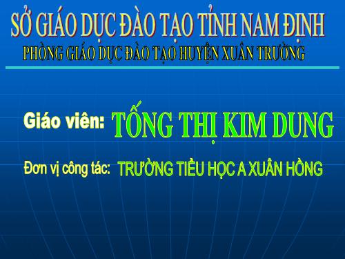 Tuần 10. Ôn tập Giữa Học kì I