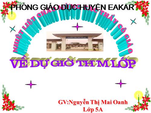 Tuần 4. Bài ca về trái đất