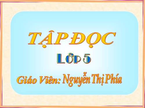 Tuần 12. Mùa thảo quả