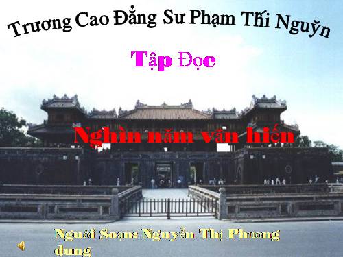 Tuần 2. Nghìn năm văn hiến