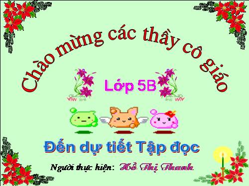 Tuần 26. Nghĩa thầy trò