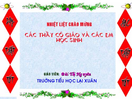 Tuần 34. Lớp học trên đường