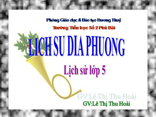 lich su dia phuong