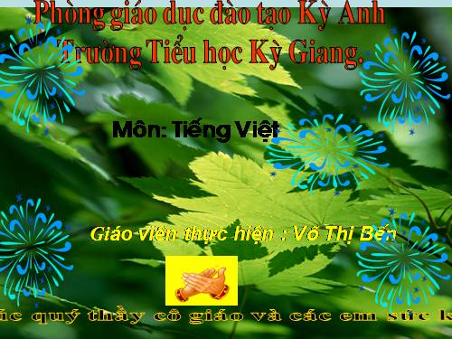 Tuần 24. Hộp thư mật