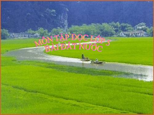 Tuần 27. Đất nước