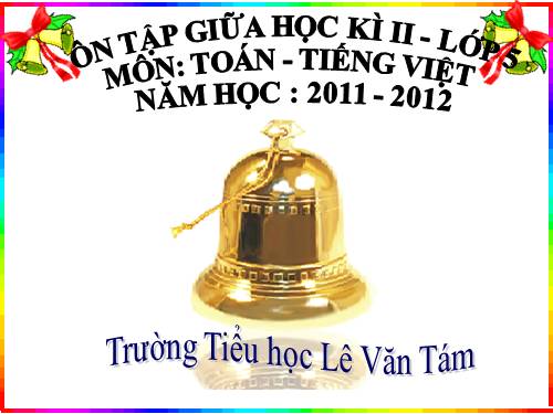 Tuần 28. Ôn tập Giữa Học kì II