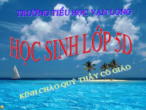 Tuần 32. Những cánh buồm