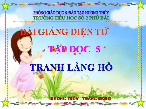Tuần 27. Tranh làng Hồ