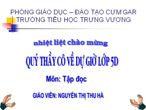 Tuần 11. Chuyện một khu vườn nhỏ