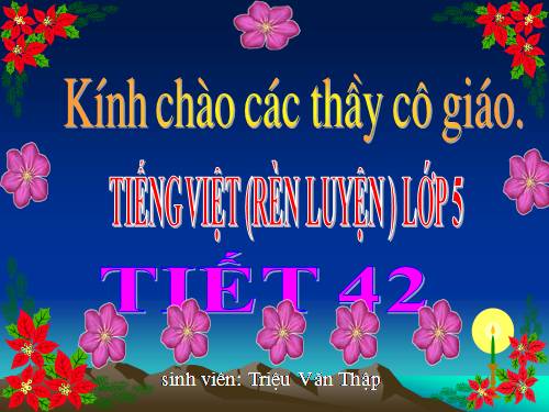 Môn Tiếng Việt