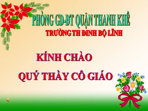 Tuần 26. Nghĩa thầy trò