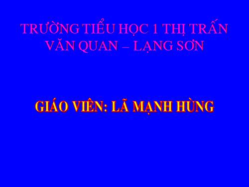 Tuần 9. Cái gì quý nhất?