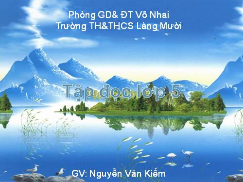 Tuần 16. Thầy thuốc như mẹ hiền