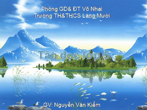 Tuần 16. Thầy thuốc như mẹ hiền