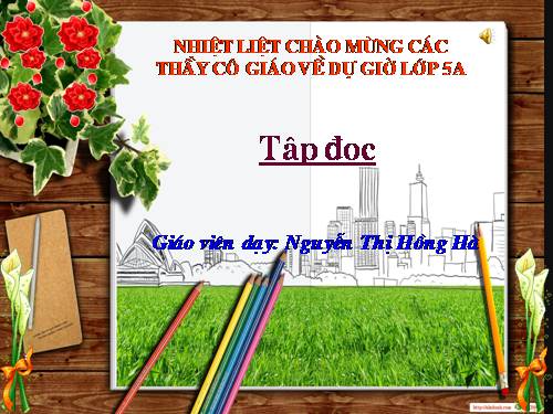 Tuần 7. Những người bạn tốt