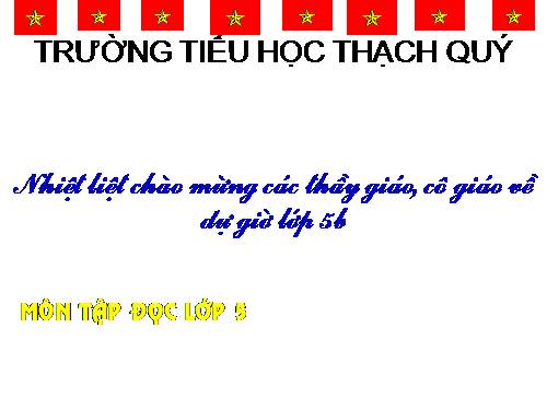 Tuần 15. Buôn Chư Lênh đón cô giáo