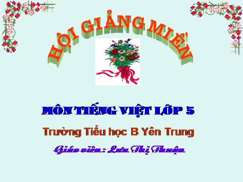 Tuần 25. Cửa sông