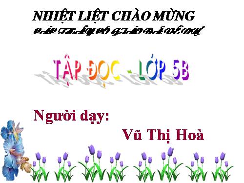 Tuần 12. Mùa thảo quả