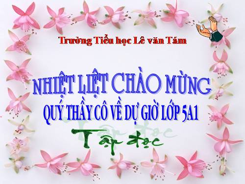 Tuần 11. Chuyện một khu vườn nhỏ