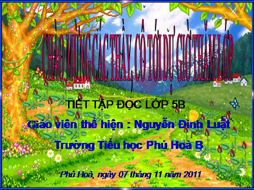 Tuần 12. Mùa thảo quả