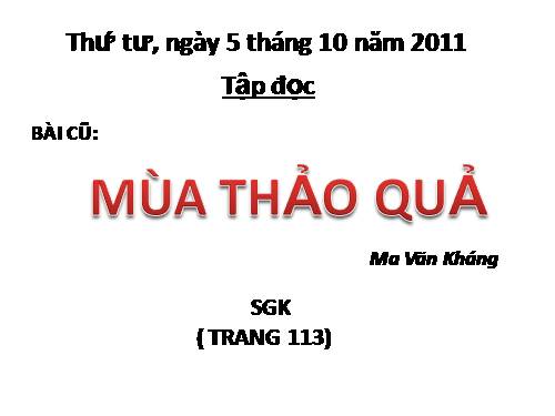 Tuần 12. Hành trình của bầy ong