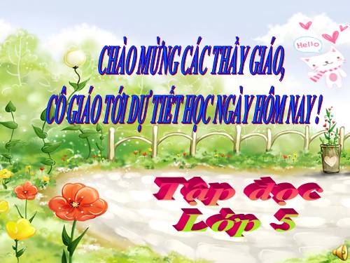 Tuần 7. Những người bạn tốt