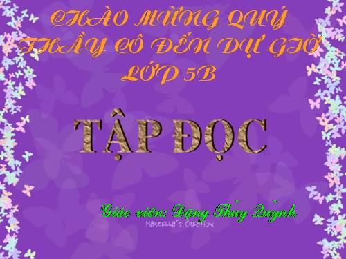 Tuần 11. Tiếng vọng
