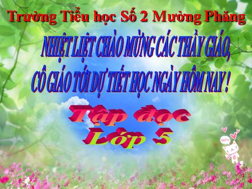 Tuần 7. Những người bạn tốt