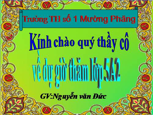 Tuần 15. Buôn Chư Lênh đón cô giáo