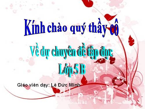 Tuần 5. Ê-mi-li, con…