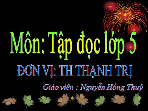 Tuần 13. Trồng rừng ngập mặn