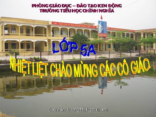 Tuần 34. Lớp học trên đường