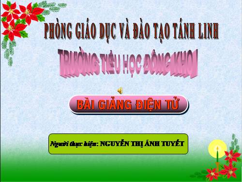 Tuần 34. Lớp học trên đường