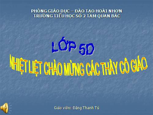 Tuần 34. Lớp học trên đường