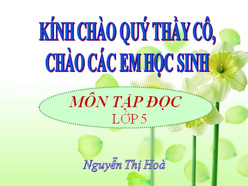 Tuần 7. Những người bạn tốt