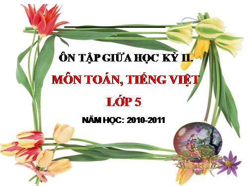 Tuần 28. Ôn tập Giữa Học kì II