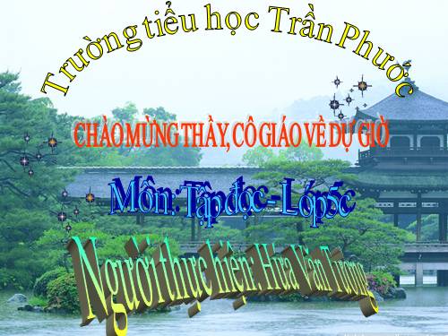 Tuần 12. Mùa thảo quả